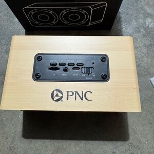 PNC Wooden Speaker with Control Panel